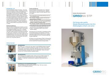 GRISONA STP - bei Griso Tec