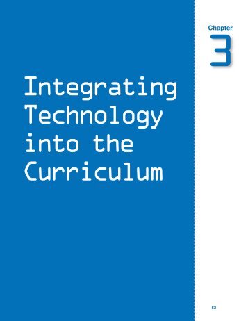 Integrating Technology into the Curriculum - SEIR*Tec