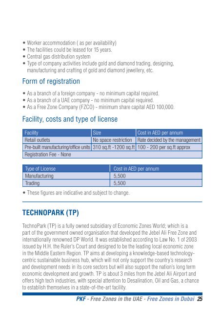 Free Zones in the UAE - PKF International