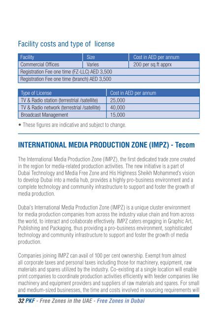 Free Zones in the UAE - PKF International