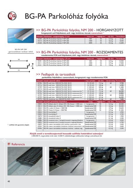 Ãrlista 2011 - Hydro BG KFT