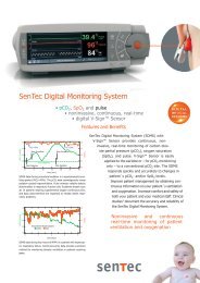 V-STATS TM Example Report - SenTec AG
