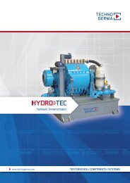 Hydraulic Dynamometers - Technogerma
