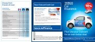 Car Insurance - Tesco