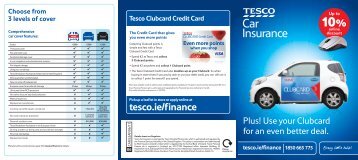 Car Insurance - Tesco