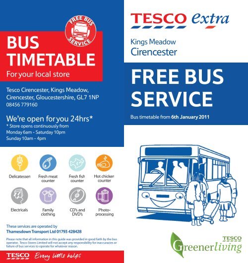 tesco buses Thamesdown Transport