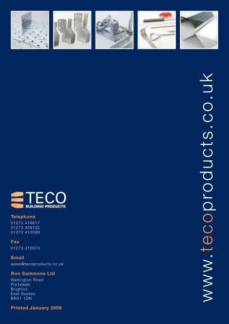 www . teco products.co.uk - Teco Building Products