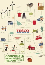 Download the 2009 CR Review PDF 6.73MB - Tesco PLC