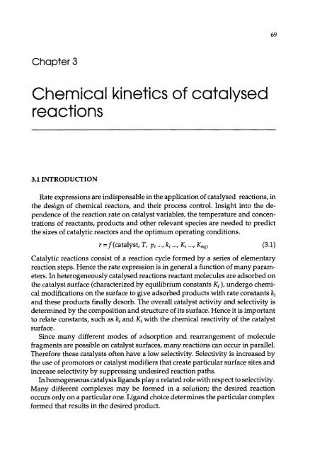Catalysis : an Integrated Approach to Homogeneous ...