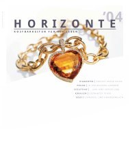 Kostbarkeiten Für Ein Leben - Horizonte Schmuck