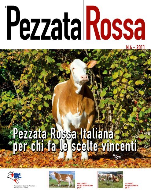 Pezzata Rossa 4 - 2011.pdf - ANAPRI - Associazione Nazionale ...