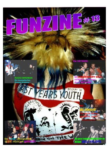Funzine 13 - Old Punks from Hamburg Gallery