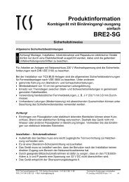 BRE2-SG - TCS AG