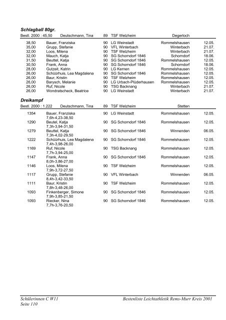 Kreis 2001(pdf) - WLV Rems-Murr