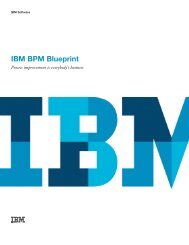 IBM BPM Blueprint - LogicLine