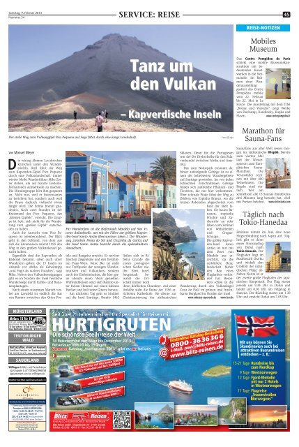 Das Reisemagazin - Dattelner Morgenpost