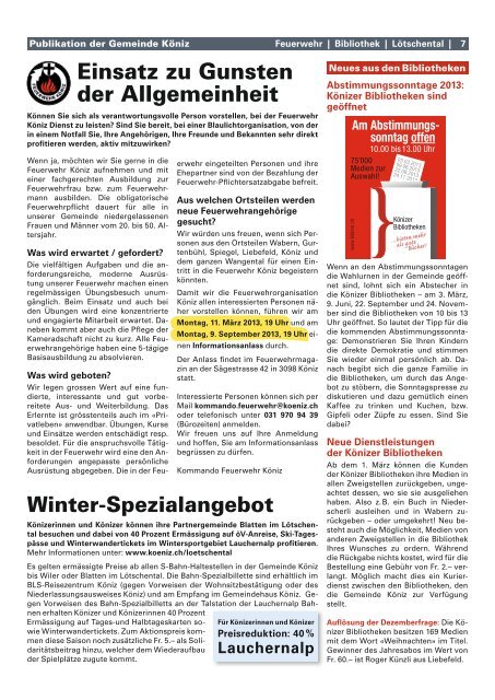 Aktuelle Ausgabe - in Wabern