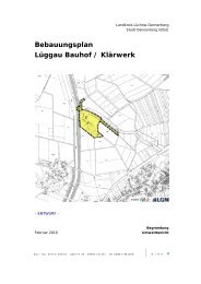 Bebauungsplan Lüggau Bauhof / Klärwerk - Landkreis Lüchow ...