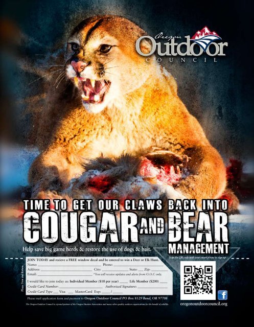 OBH Magazine Winter Edition - Oregon Bow Hunters