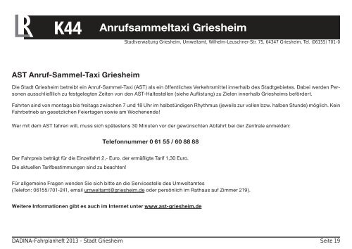 Griesheim (PDF, 2MB) - Dadina