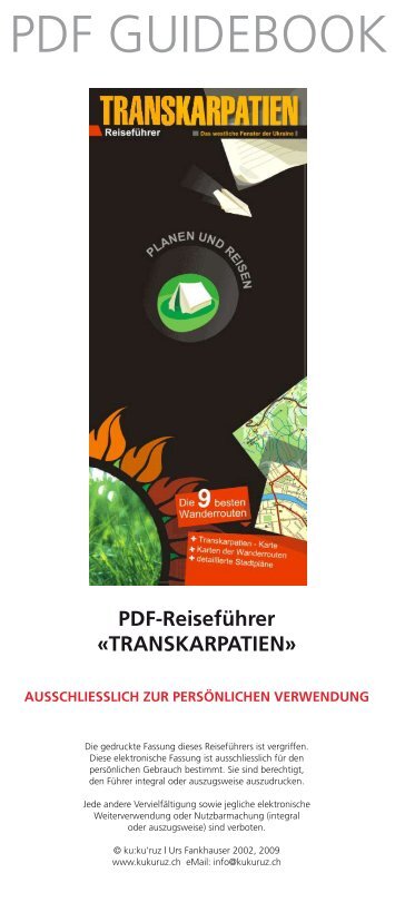 PDF GUIDEBOOK - kukuruz.ch