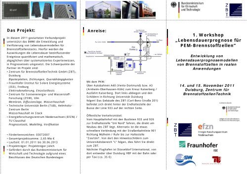 1 Workshop Zentrum Fur Brennstoffzellentechnik Gmbh