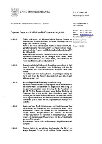 Ablaufplan als PDF-Datei - Staatskanzlei [www.stk.brandenburg.de]