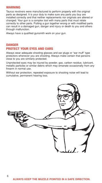 Taurus Revolver Manual