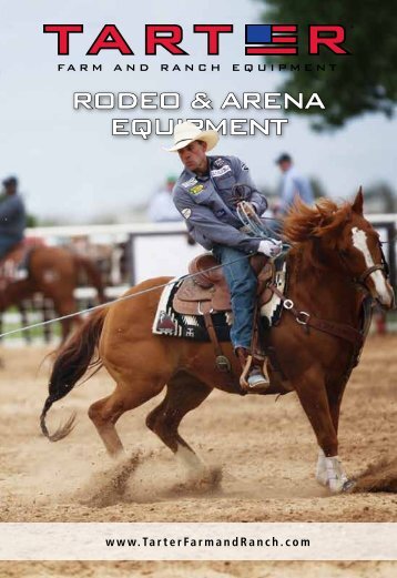 Rodeo & Arena Catalog - Tarter Farm & Ranch Equipment