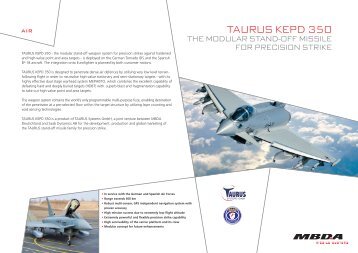 TAURUS KEPD 350 - MBDA