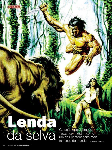 Herói Clássico 17 Tarzan ploter 4_Criador 12 John ... - Gibi Raro