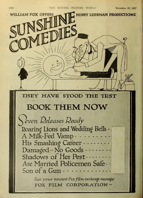 Moving Picture World (Dec 1917) - Learn About Movie Posters