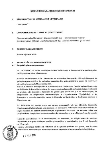 Linco-Spectin sol inj