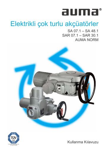 Multi-turn actuators SA 07.1 - SA 48.1/ SAR 07.1 - SAR ... - Auma.com