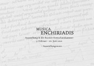 Musica enchiriadis - Domschatz