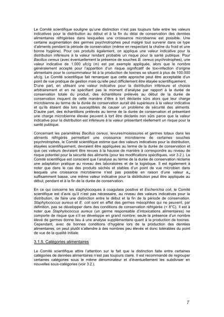 Avis 10-2012 du Comité scientifique de l'AFSCA - FAVV