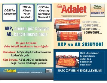 AKP ve AB SUSUYOR! - Ozgurluk.info