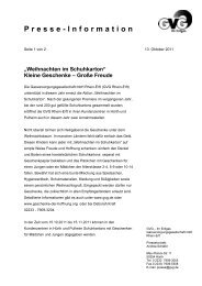 PM Weihnachten im - GVG – Gasversorgungsgesellschaft mbH ...