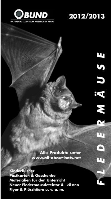 fledermäuse 2012/2013 - All about Bats