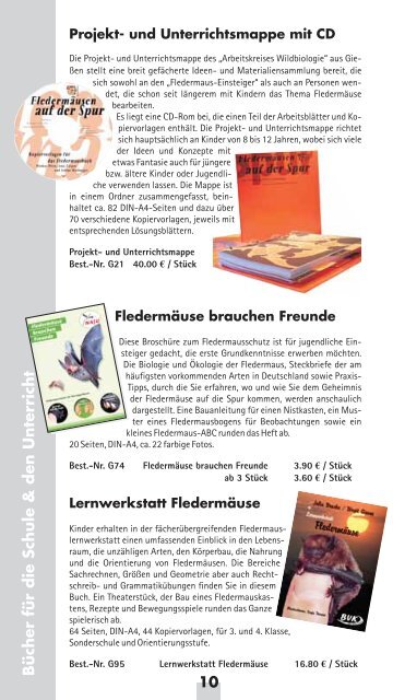 fledermäuse 2012/2013 - All about Bats