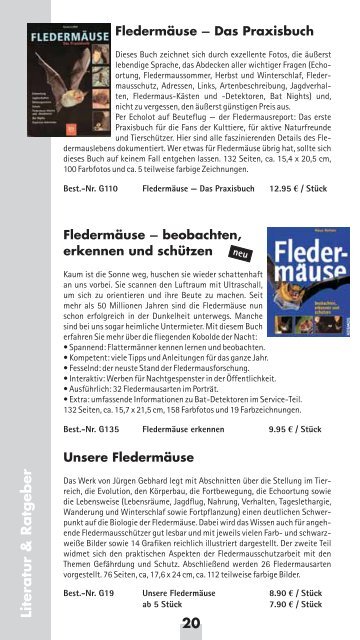 fledermäuse 2012/2013 - All about Bats