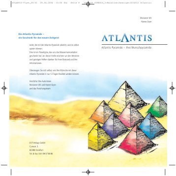 Atlantis-Pyramide – Ihre Wunschpyramide - Marianne Uhl