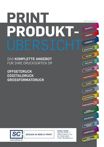 Produkt-Katalog (PDF)... - SoftCon GmbH