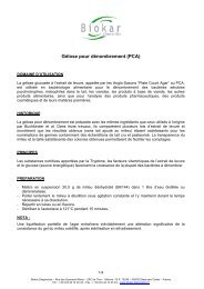 Gélose pour dénombrement (PCA)