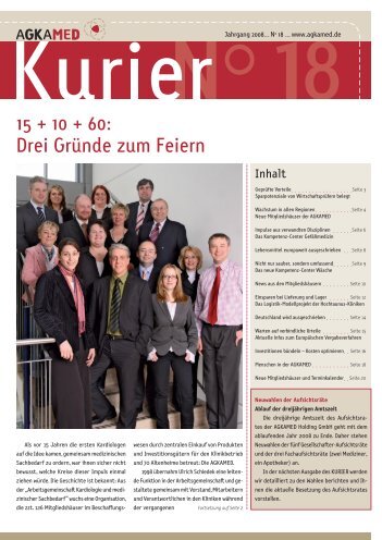 Ausgabe 18 - AGKAMED