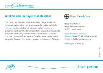 Kohlenhydrat-Broschüre - Gesundheitsberatung