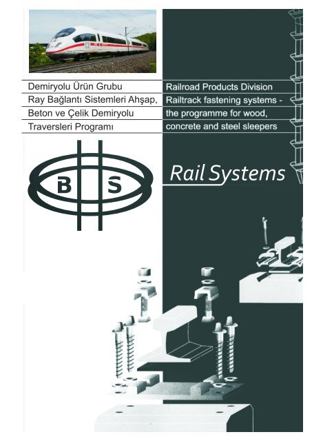 Demiryolu Ürün Grubu Ray Bağlantı Sistemleri Ahşap, Beton ve ...