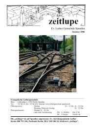 Sommer06.pdf - Luthergemeinde Spandau