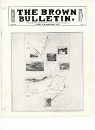 the brown bulletin - Berlin and Coös County Historical Society