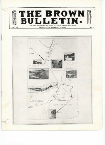 the brown bulletin - Berlin and Coös County Historical Society